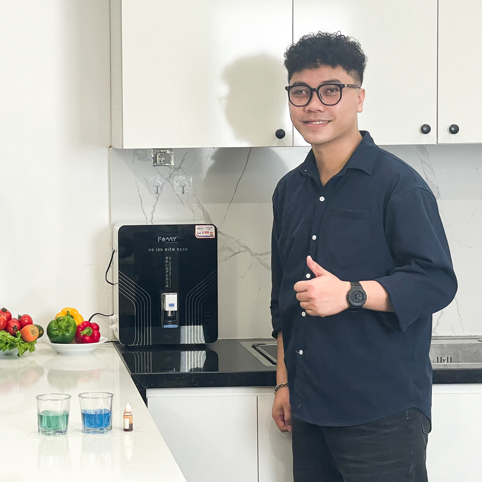 Bộ Chuyển Đổi Nước RO Thành Nước Ion Kiềm - Lắp Đặt Được Cho Các Loại Máy Lọc Nước RO - Hàng Chính Hãng Famy Model RIO-02W