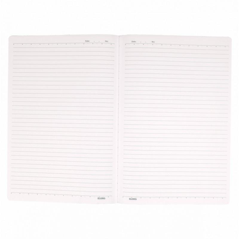 Sổ kẻ ngang may dán gáy Composition book KLONG A4 120 trang 56/84; MS: 308