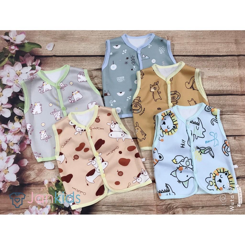 Áo gile nỉ lông cho bé trai, bé gái