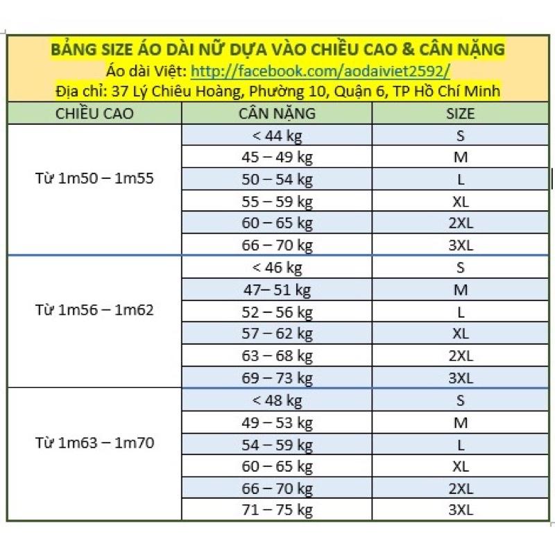 Áo dài 4 tà truyền thống may sẵn xanh da trời voan tơ cao cấp