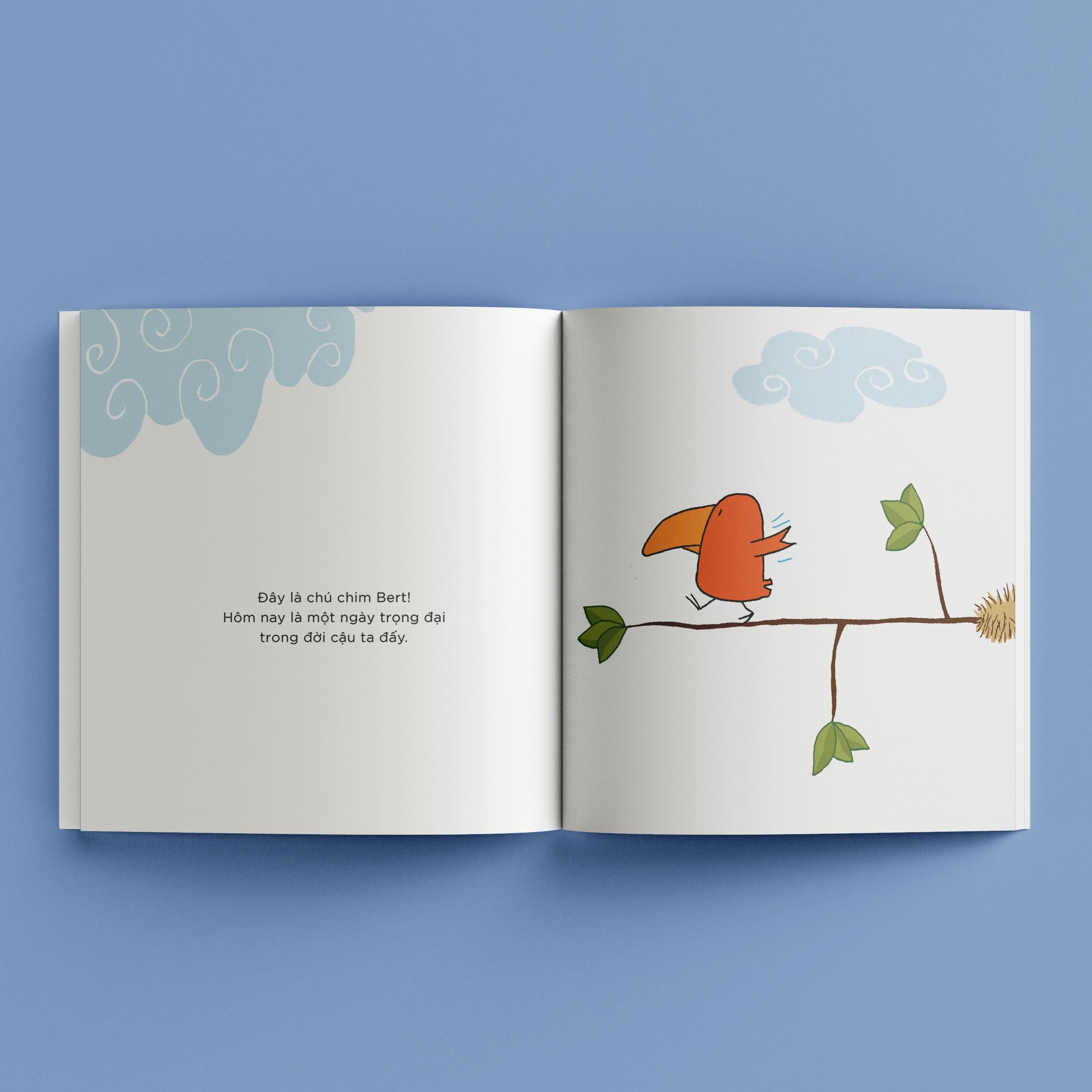 Sách Bert Oách Xà Lách! - Sách tranh thiếu nhi Crabit Kidbooks