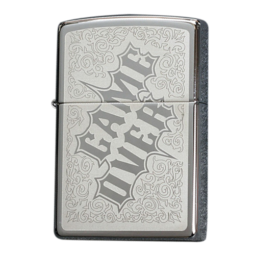 Bật Lửa Zippo 28447 Game Over Polished Chrome