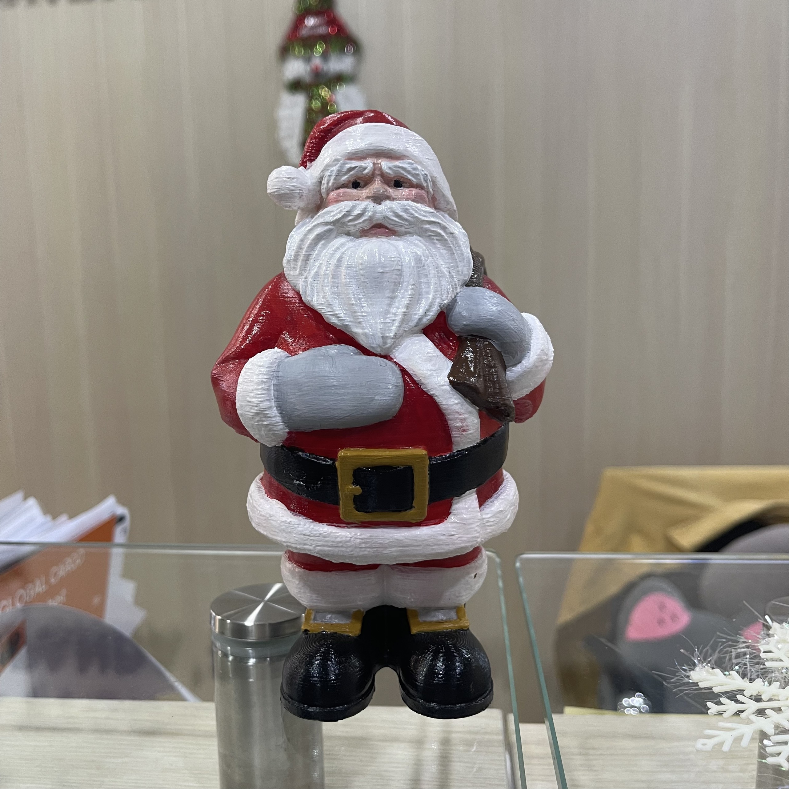 Mô hình Ông già Noel - sản phẩm In 3D 119*125*200mm