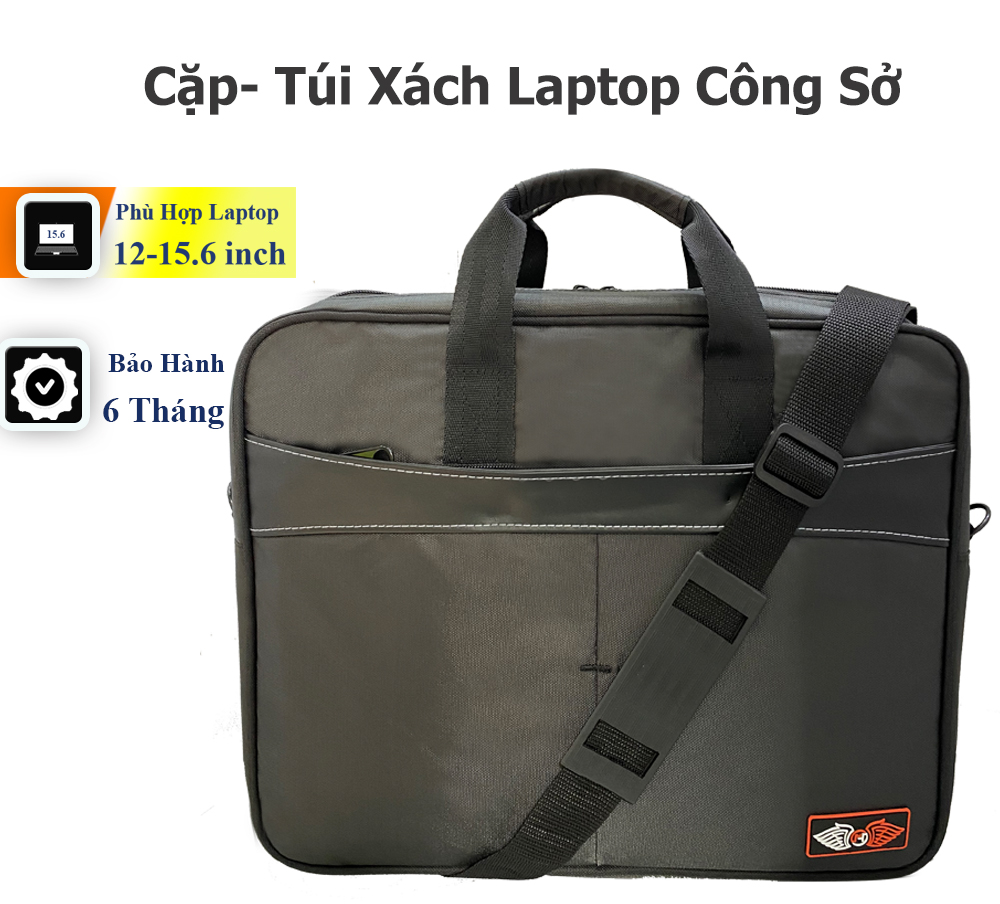 Cặp xách, Túi xách, Túi Bảo Vệ Máy Tính Xách Tay Công Sở 15.6 inch Siêu Nhẹ chống sốc nhiều ngăn tiện lợi MH2322