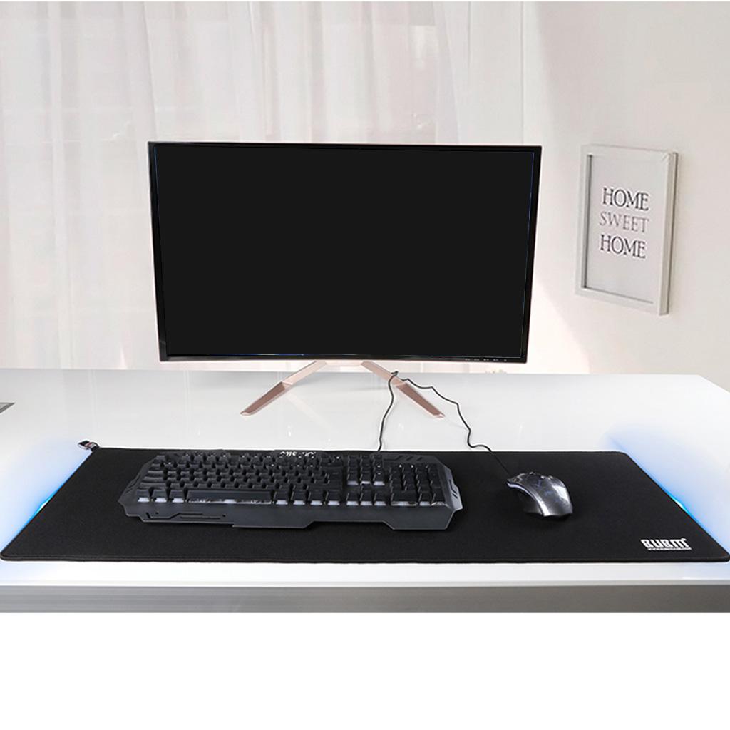 Gaming Mouse  Thick Office Non-slip Mouse Mice Mat Black