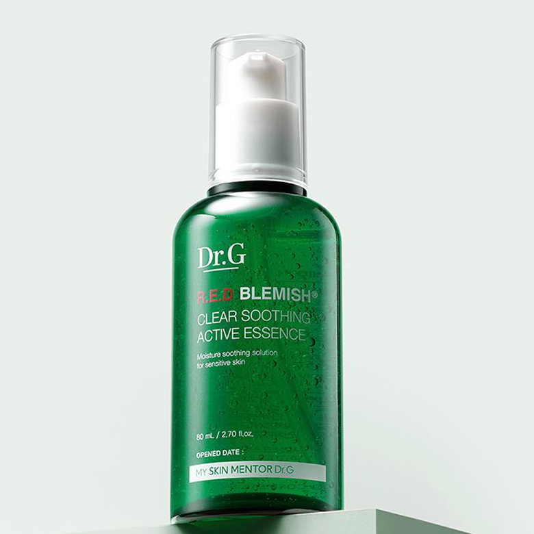 Tinh Chất Cấp Ẩm Hồi Phục Da Dr.G R.E.D Blemish Clear Soothing Active Essence 80ml+ Tặng 1 Mặt Nạ Sexylook