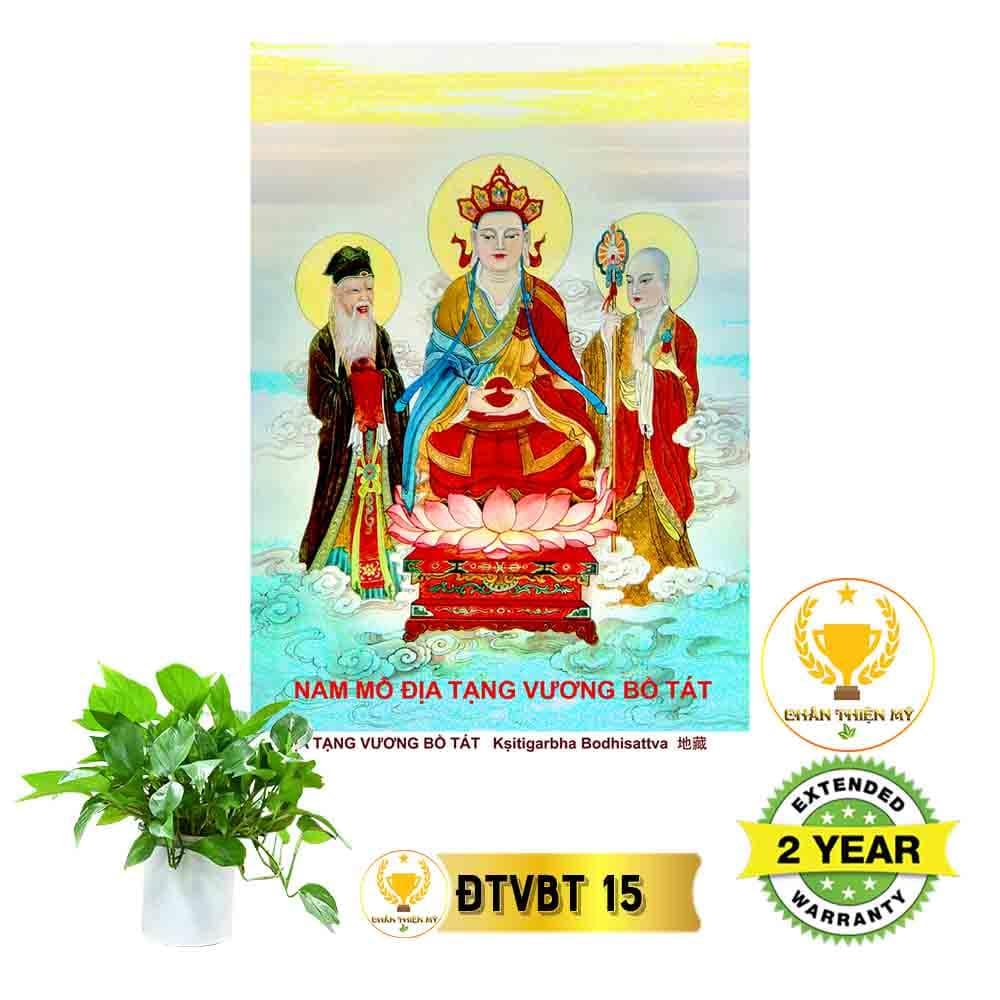 Tranh Địa Tạng Vương có khung_ĐTVK7