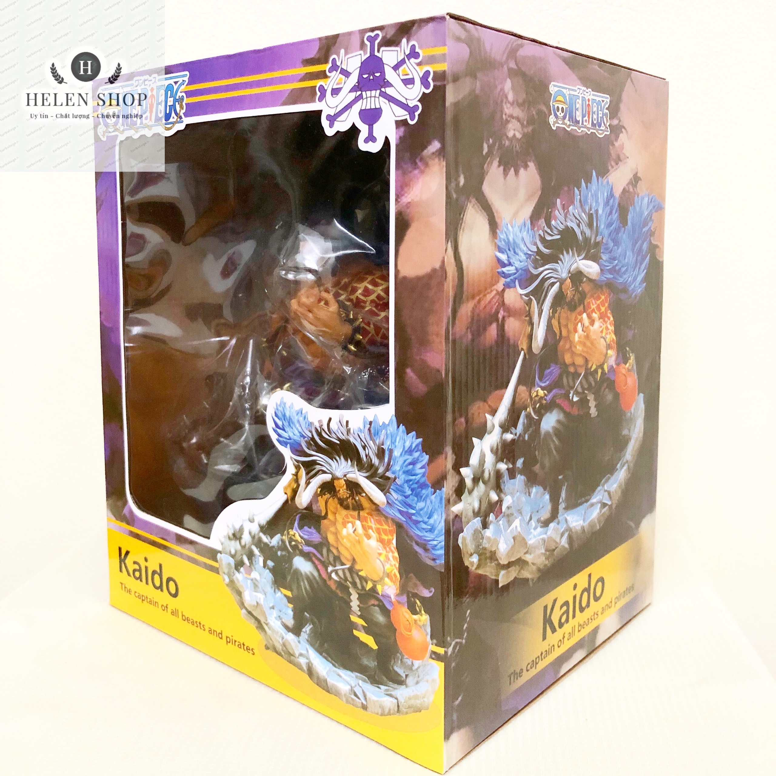 Mô hình One Piece Kaido tứ hoàng biển cả, sinh vật mạnh nhất hành tinh cực ngầu