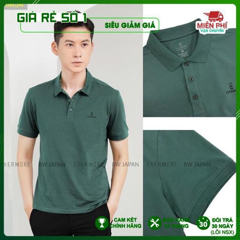 Áo THUN, Áo phông Polo Nam Có Cổ Cao Cấp, vải sợi tre mặc thoáng mát, bền màu