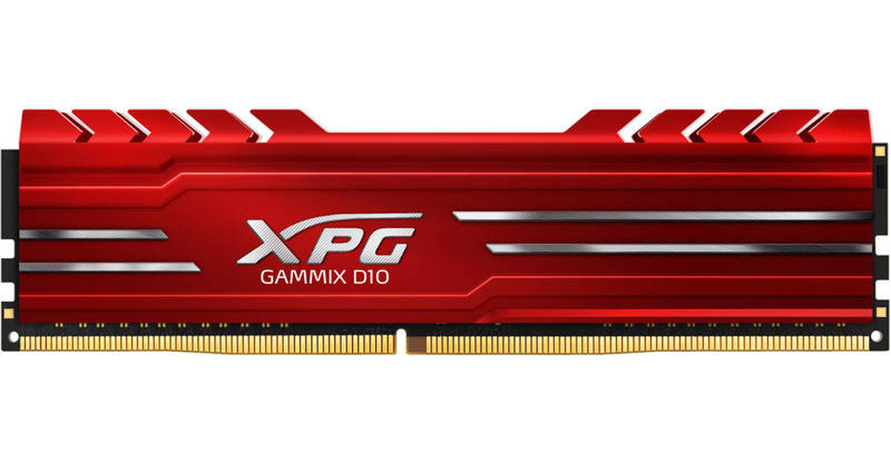 Ram máy tính Desktop ADATA DDR4 XPG GAMMIX D10 16GB 3200MHz RED - Hàng Chính Hãng