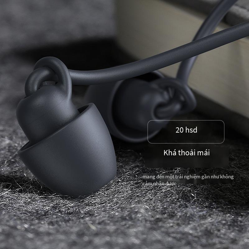 Ngủ ở mức giá thấp nhất có thể được sử dụng để ngủ tai nghe điện thoại di động cách âm giảm tiếng ồn silicone chống ồn bass nặng chất lượng âm thanh cao nút tai nhét trong tai