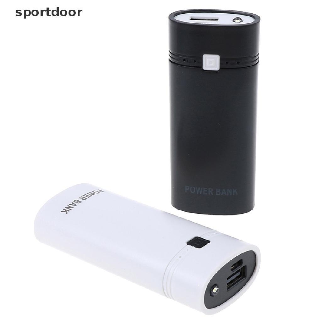 Hộp Sạc USB 2x 18650 Có Đèn Flash Chuyên Dụng