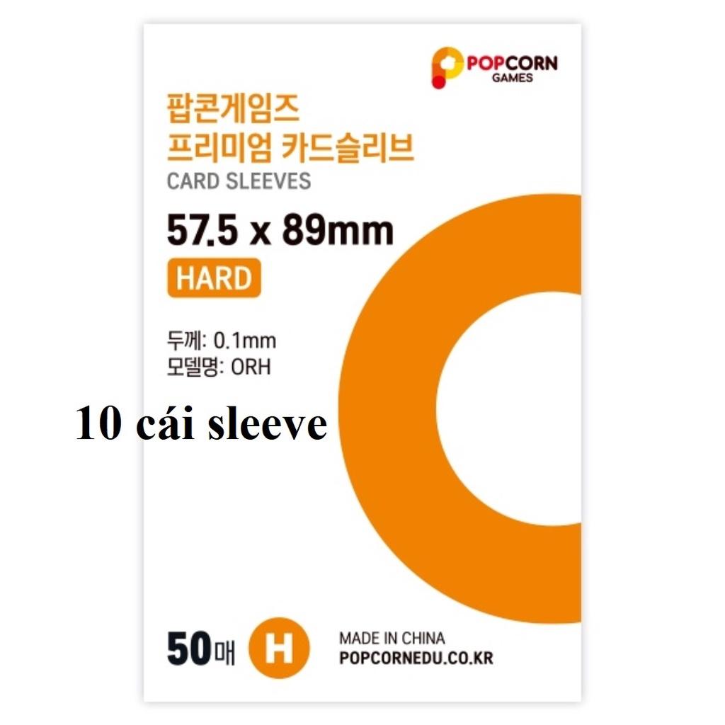 [Tách lẻ] Popcorn sleeve bọc card thẻ bài SHOPMEO48