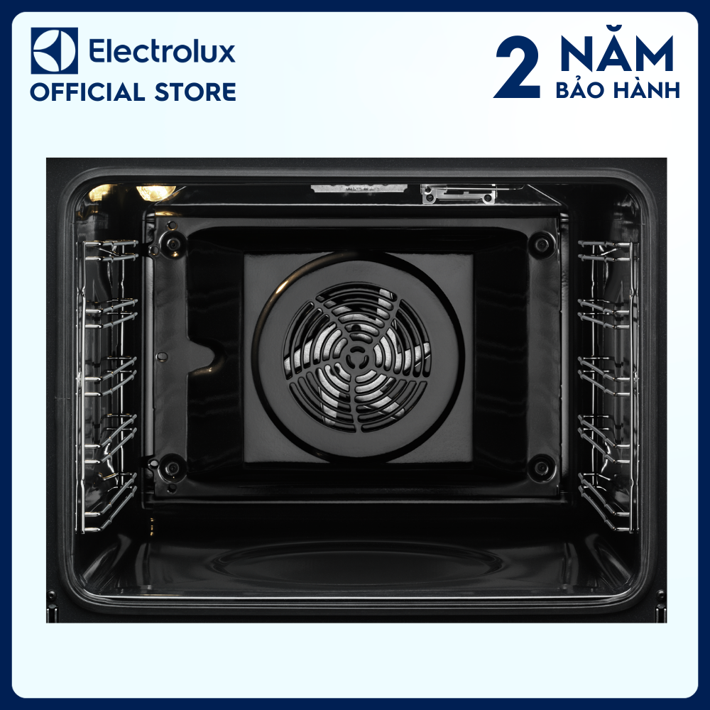 Lò nướng âm tủ Electrolux 60cm UltimateTaste 500 dung tích 72L KODGH70TXA, Công nghệ nướng hơi nước tiên tiến