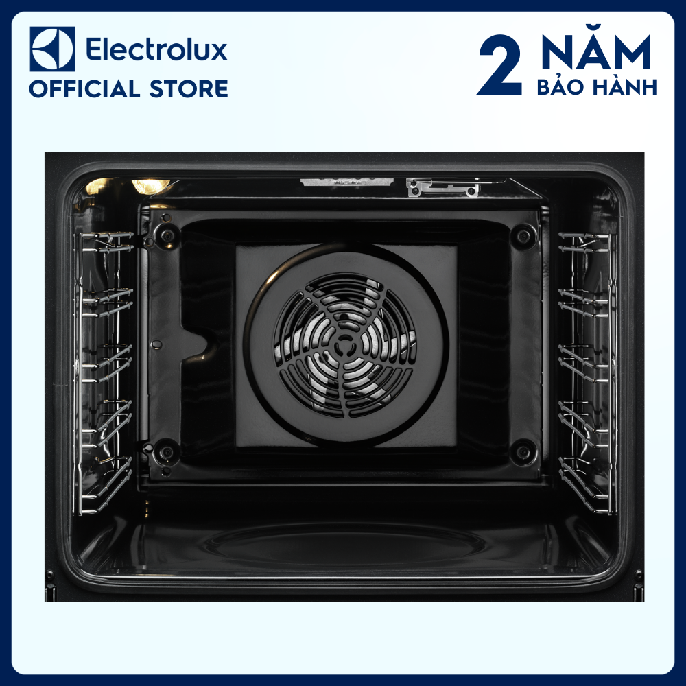 Lò nướng âm tủ Electrolux 60cm UltimateTaste 500 dung tích 72L KODGH70TXA, Công nghệ nướng hơi nước tiên tiến [Hàng chính hãng]