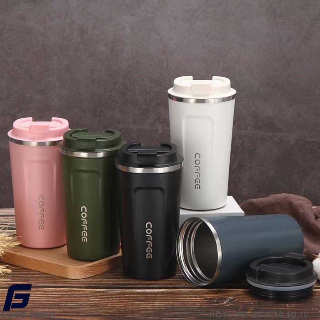 Bình/Cốc giữ nhiệt Coffee 01 GF, inox 304, chống tràn, ly uống cafe, đựng nước, lạnh, nóng 6 - 8 tiếng.