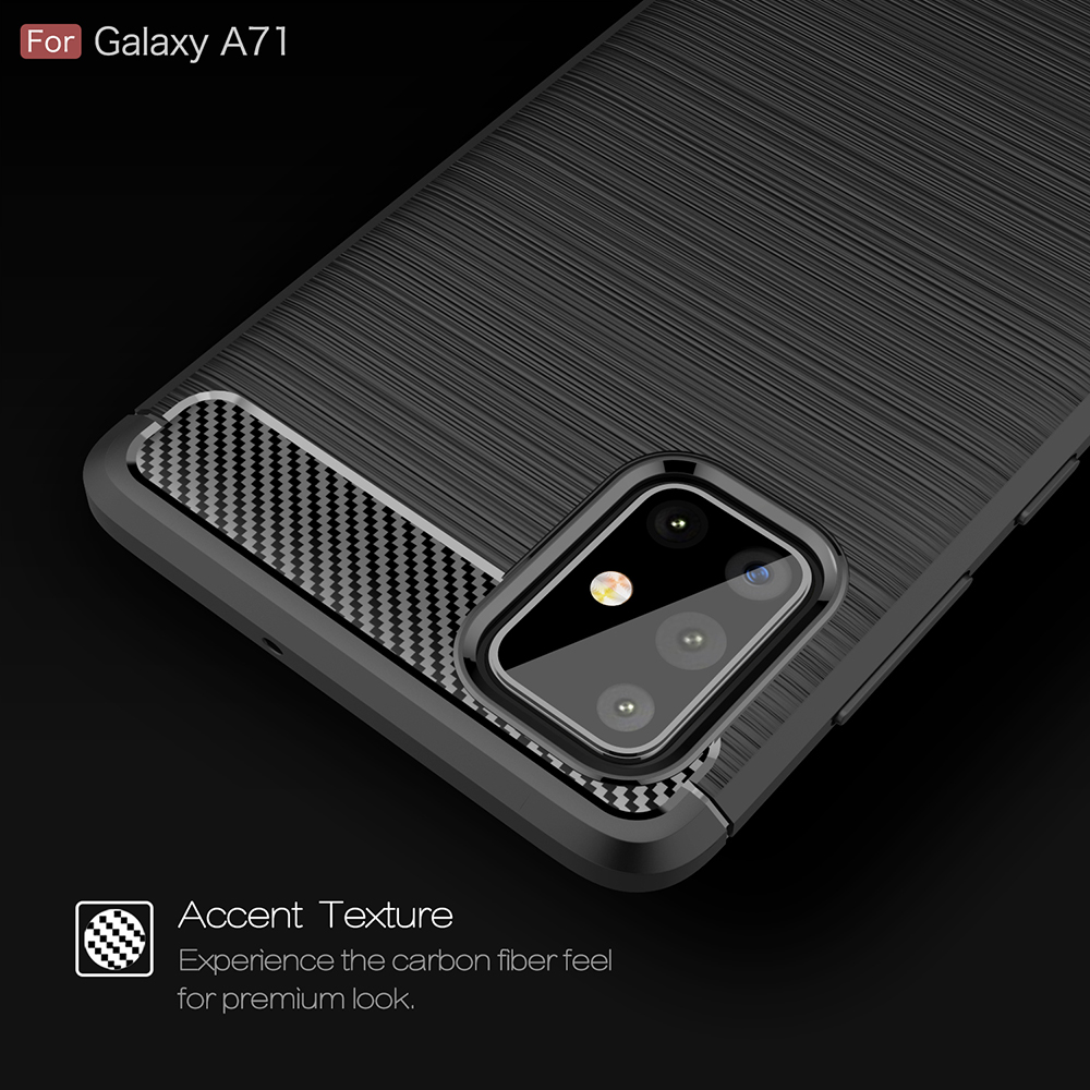 Hình ảnh Ốp lưng chống sốc cho Samsung Galaxy A71 hiệu Likgus (chuẩn quân đội, chống va đập, chống vân tay) - Hàng nhập khẩu