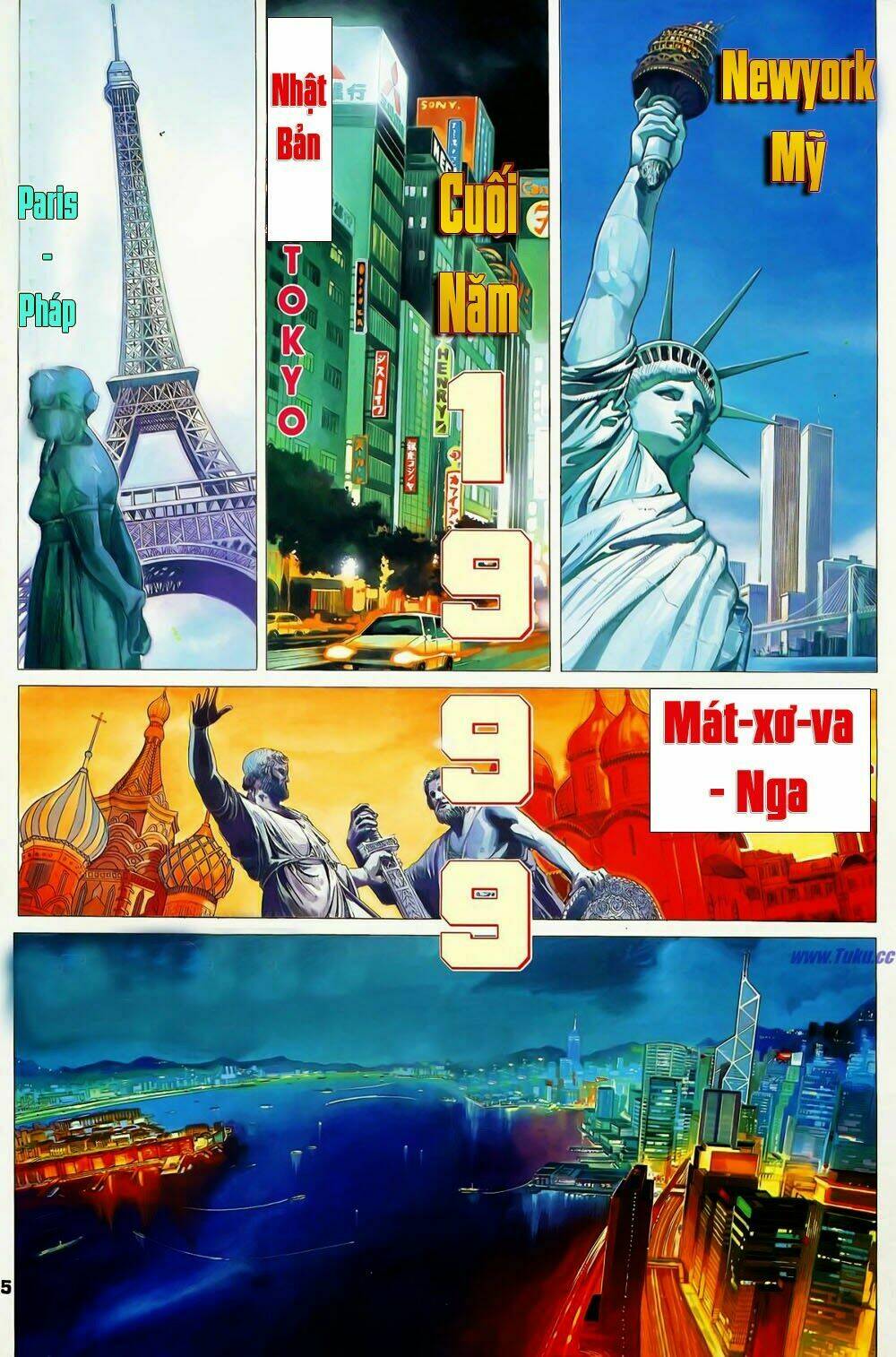 long hổ ngũ thế chapter 1 5