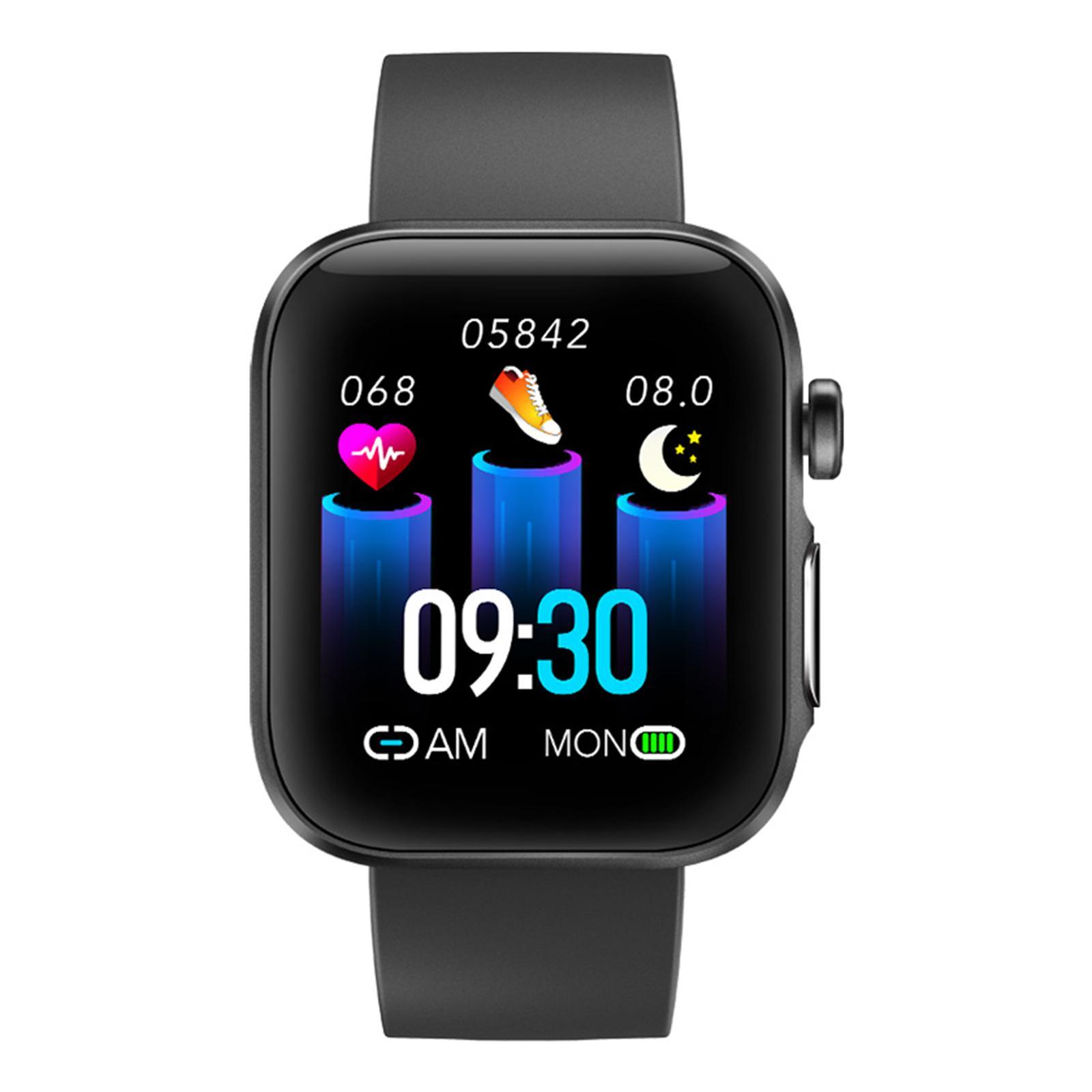 1.54" Bluetooth Monitor Smart Watch Bracelet Pedometer GT2 Black