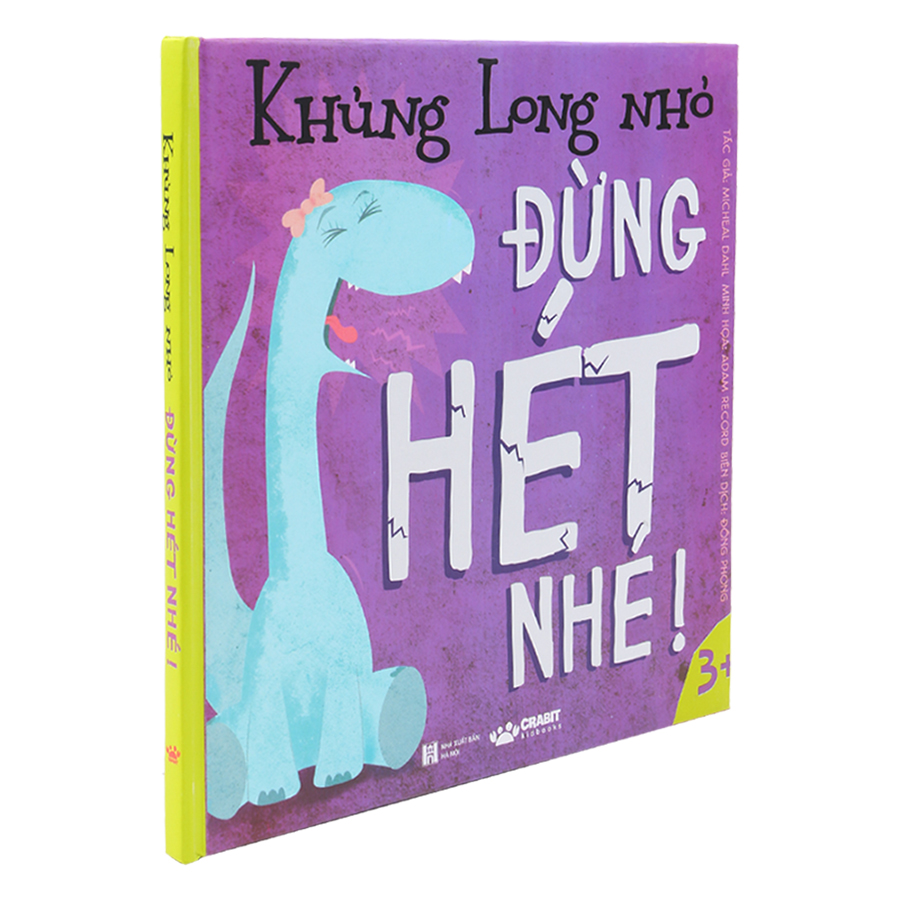 Sách Khủng Long Nhỏ Đừng Hét Nhé