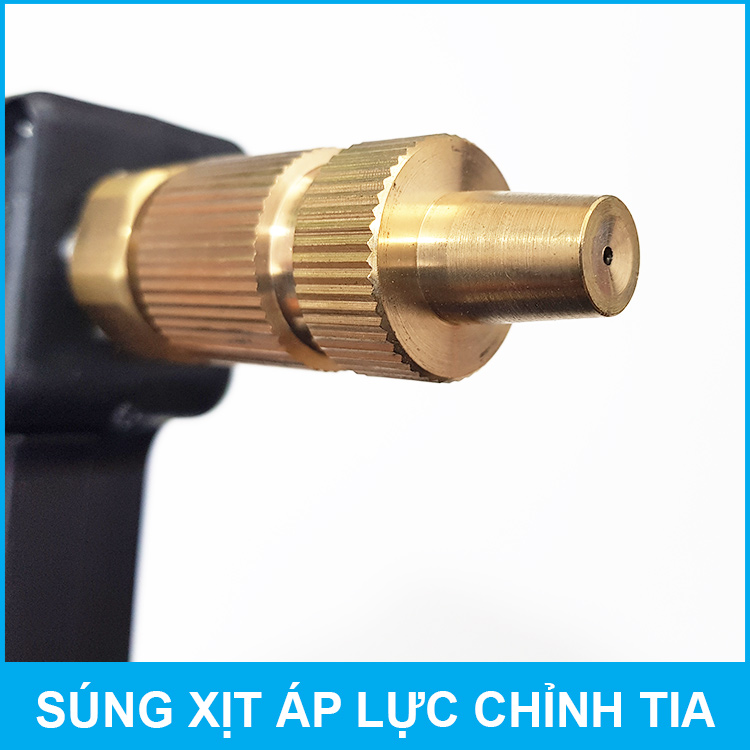 Súng xịt áp lực rửa xe vệ sinh máy lạnh tưới cây có chỉnh tia ống 8mm Smartpumps