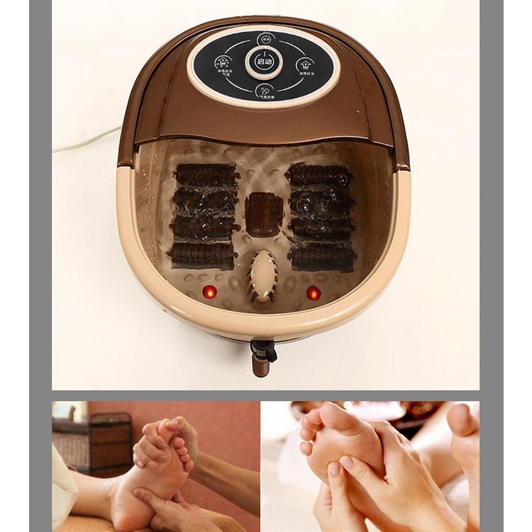 Chậu ngâm chân cắm điện hồng ngoại massage thu giãn