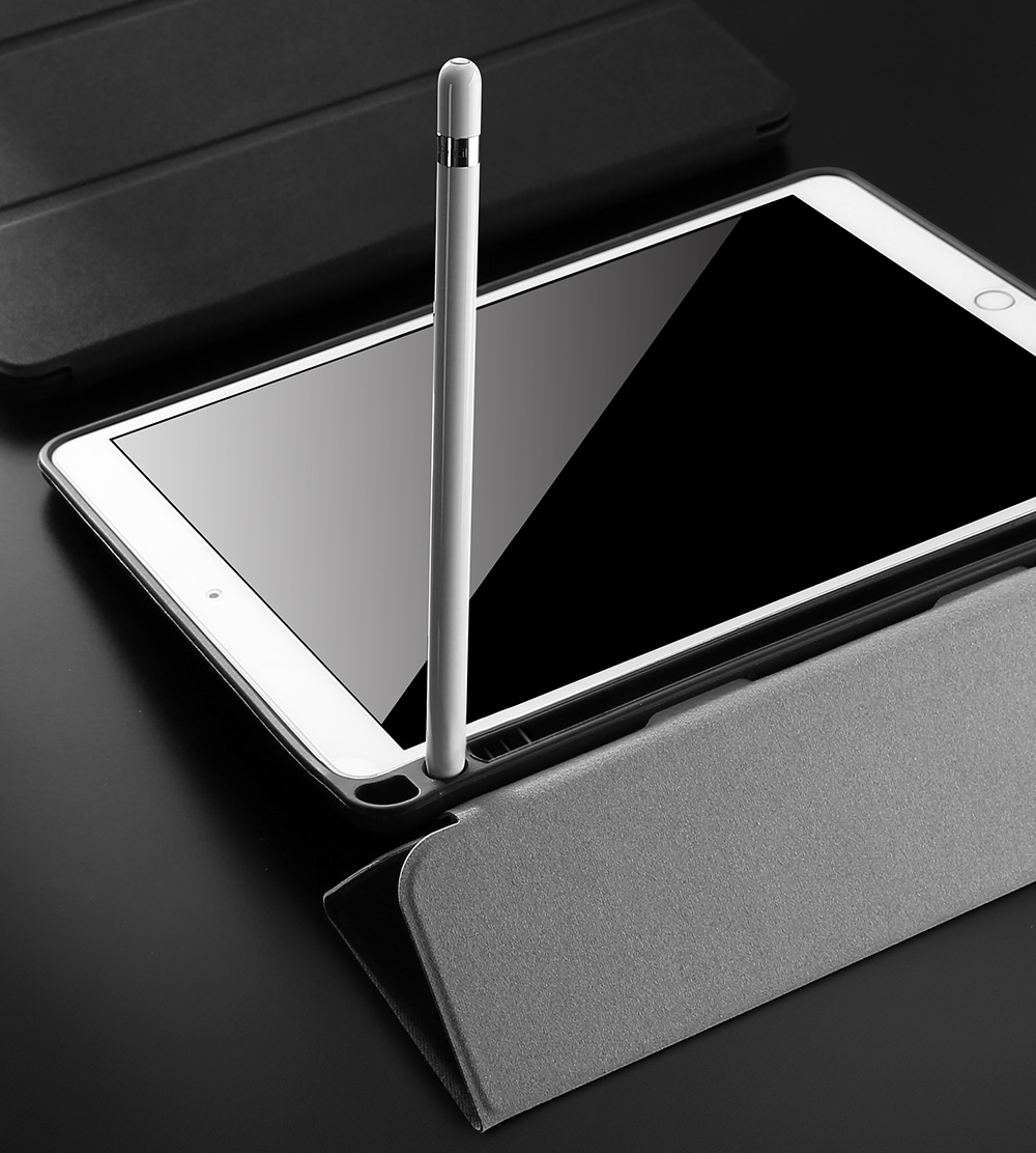 Bao Da Cao Cấp Dành Cho iPad 9.7 inch, Pro 9.7 inch 2017/ 2018 Gen5/Gen6 Chính Hãng Dux Ducis DOMO Có Khay Đựng Bút - Hàng Chính Hãng