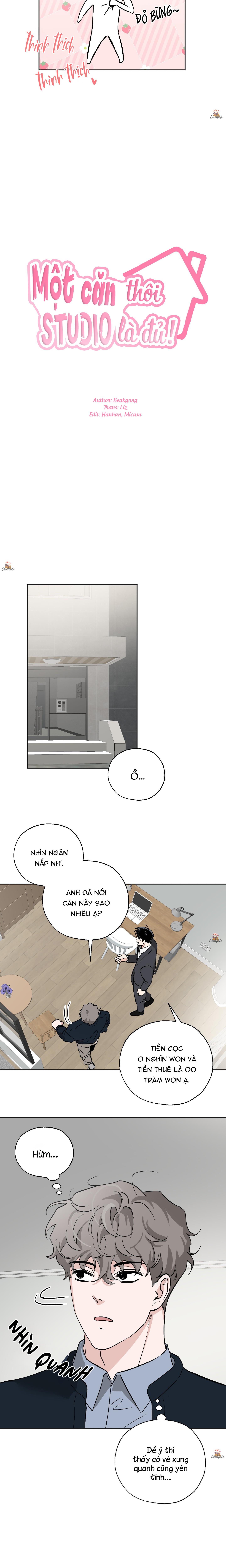 một căn studio thôi là đủ! chapter 2 3