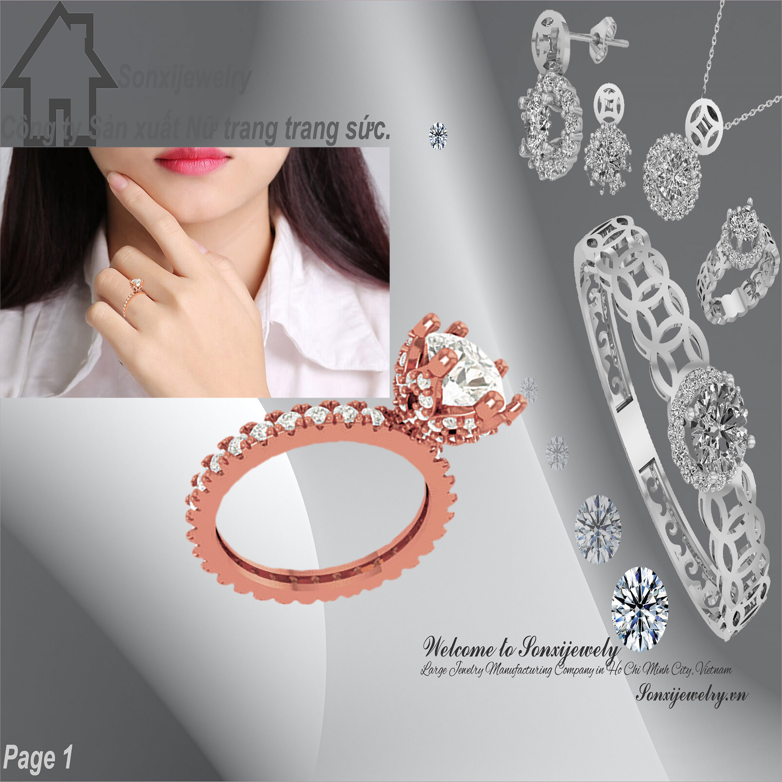 NHẪN NỮ MẪU ĐẸP 601