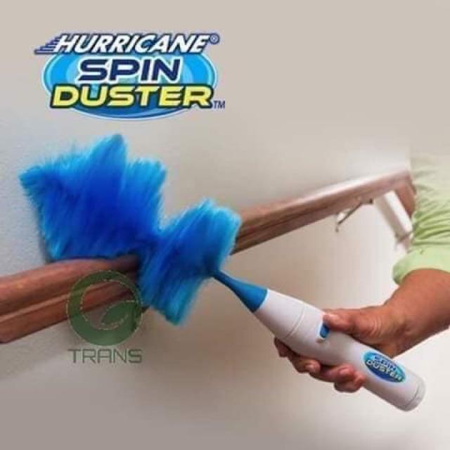 Chổi Lau Bụi Tự Động Spin Duster Đầu Chổi Công Nghệ Tĩnh Điện Lau Bụi Cực Tốt