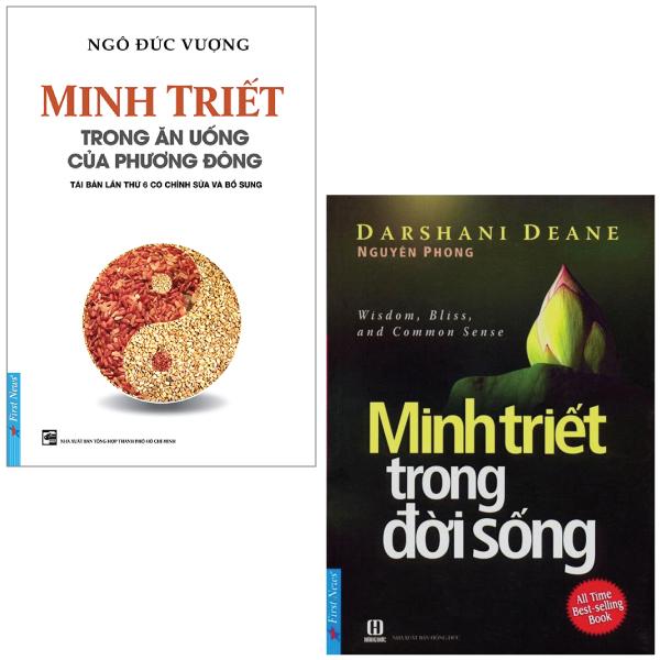 Hình ảnh Combo Sách Minh Triết Trong Ăn Uống Của Phương Đông + Minh Triết Trong Đời Sống (Bộ 2 Cuốn)