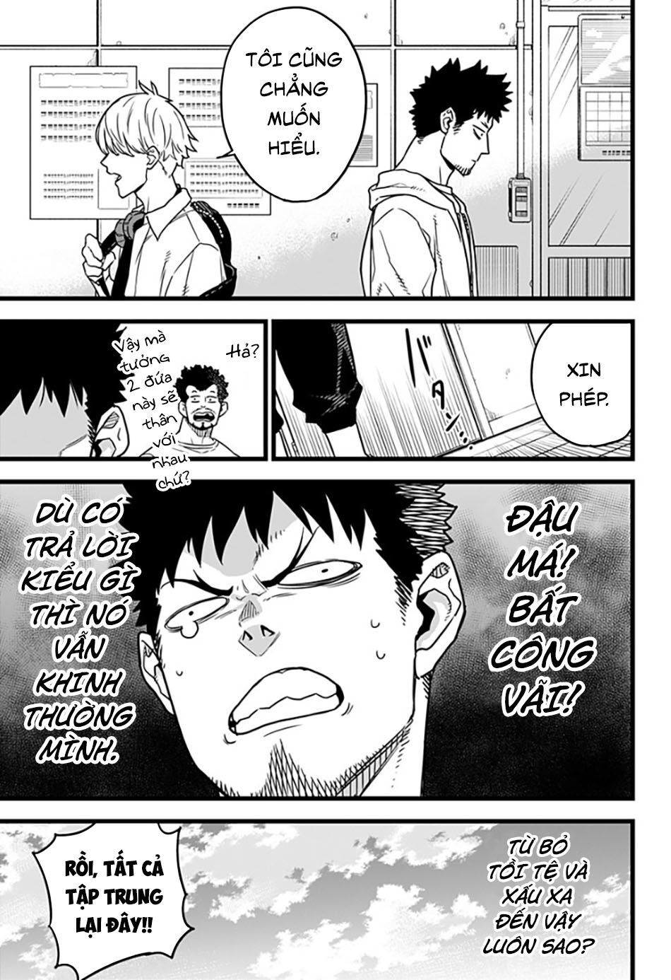 hôm nay - tôi hóa kaiju chapter 1 17