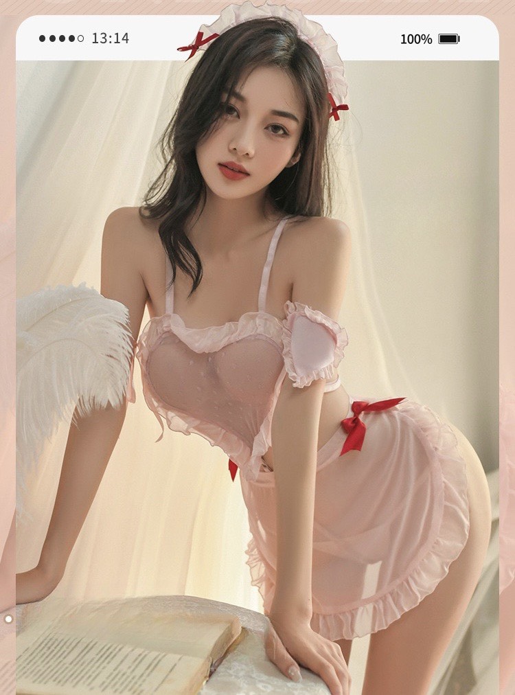 Bộ Cosplay Cô Hầu Gái Đáng Yêu