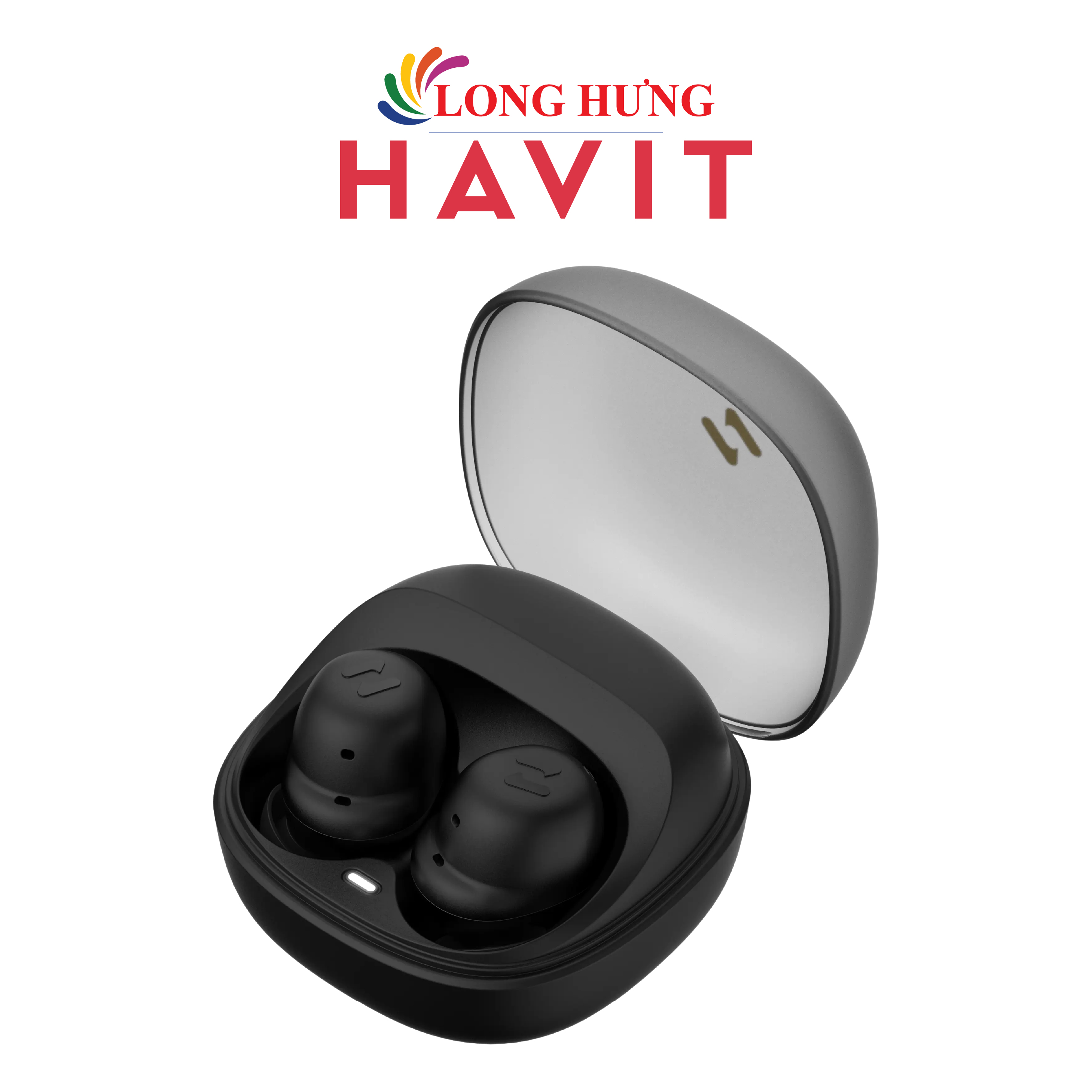 Tai Nghe Bluetooth True Wireless Havit Tw969 - Hàng Chính Hãng - Đen