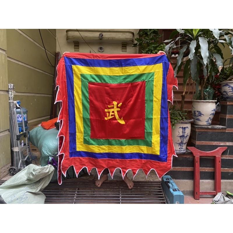 Cờ Thần thêu chữ dòng họ, cờ thần thêu chữ theo yêu cầu