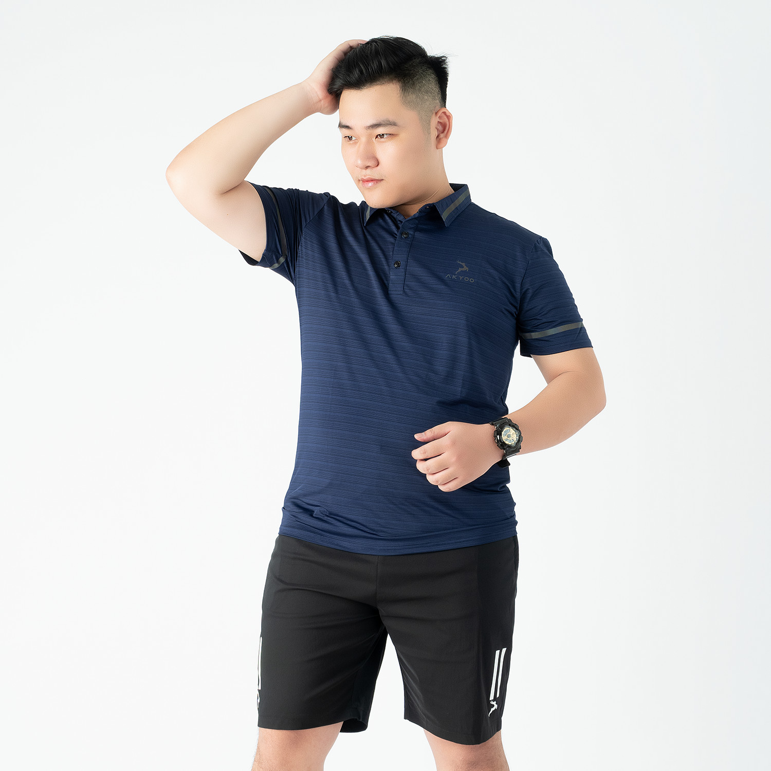 Áo polo nam cỡ lớn, áo polo bigsize, áo polo nam size 80-140kg