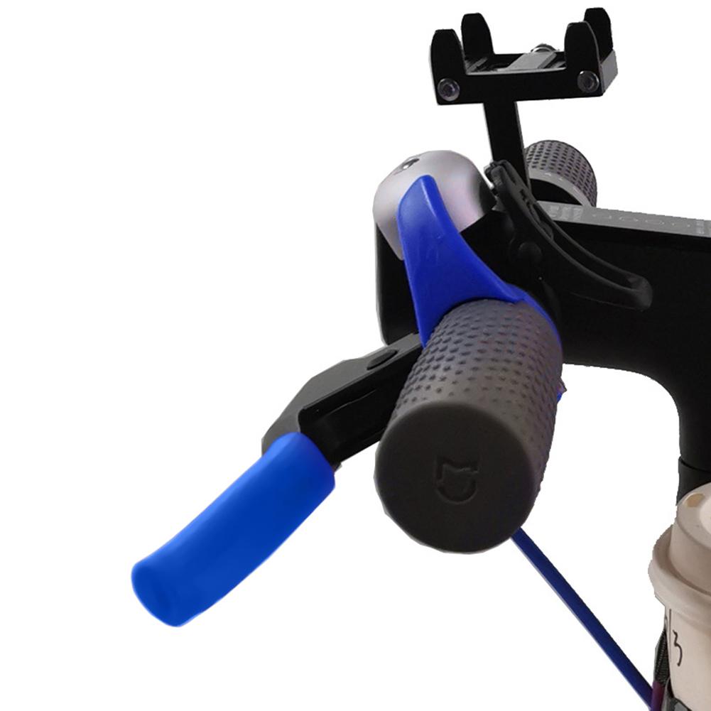 2PCS Điện tay tay tay cầm phanh Tay nắm GRIPS cho Xiaomi Mijia M365 Pro Phụ kiện chống trượt ván trượt ván trượt chân Color: Grey