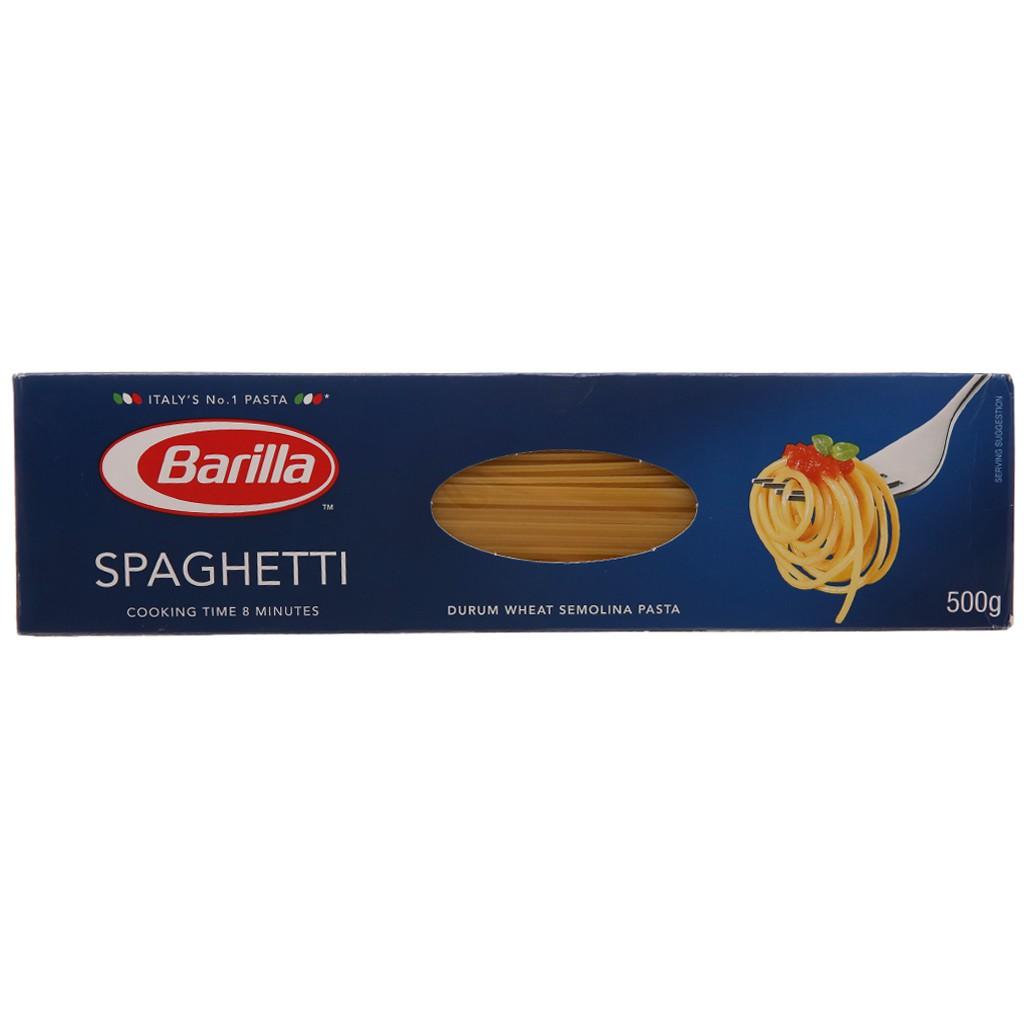 Mì Ý Spaghetti Hiệu Barilla sợi số 5 Nhập Khẩu Italia