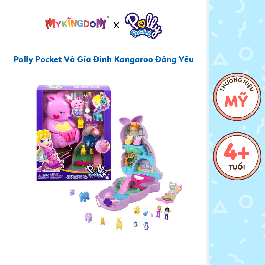 Đồ Chơi Gia Đình Kangaroo Đáng Yêu POLLY POCKET HKV50/GKJ63