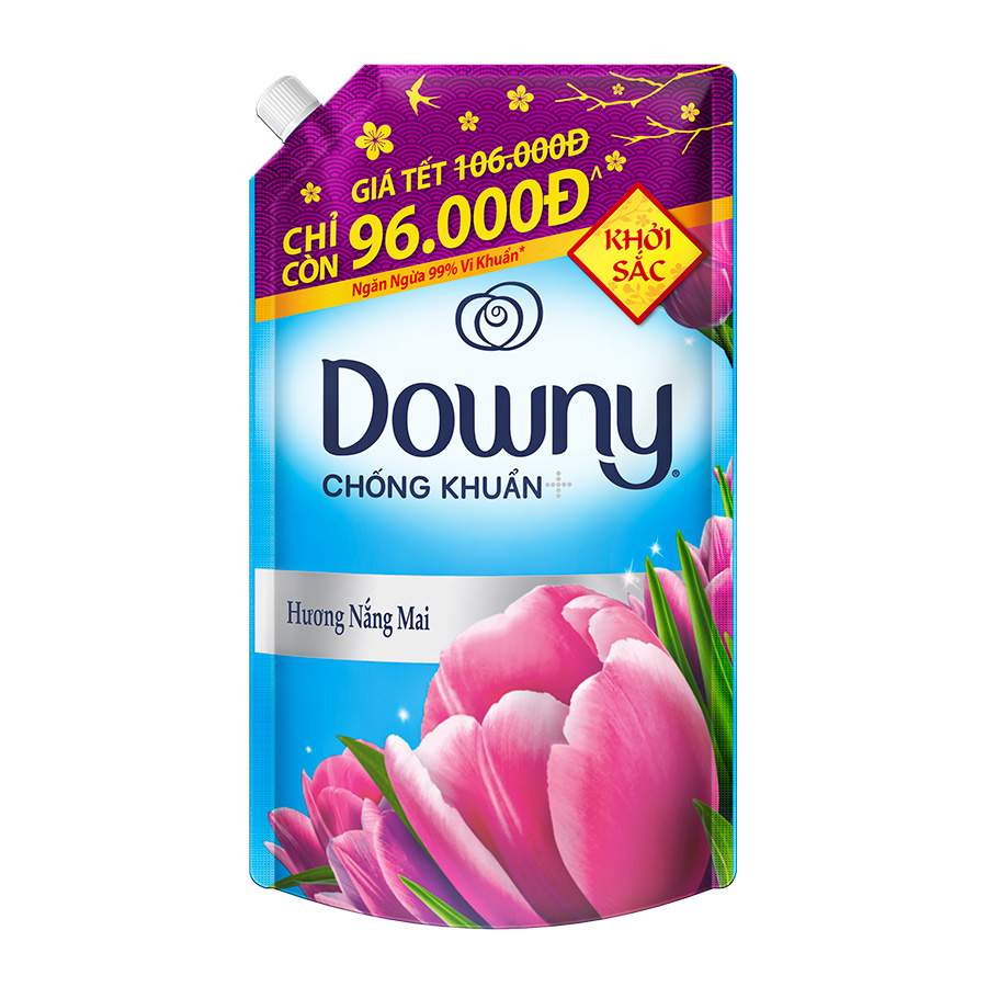 Nước Xả Vải Downy Hương Nắng Mai Túi 800ml