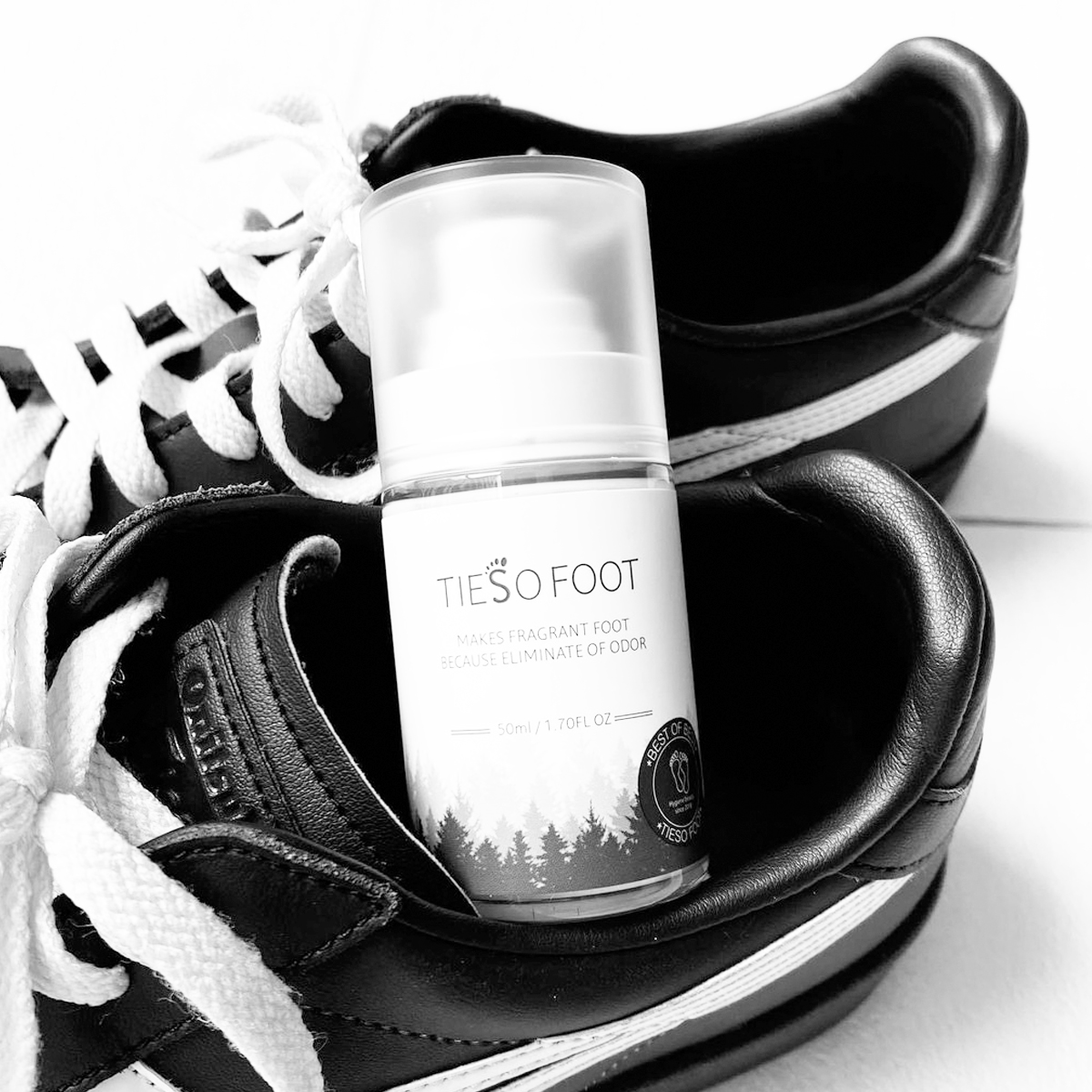 Xịt Khử Mùi Hôi Chân Cao Cấp Tieso Foot Spray Từ Hàn Quốc Dung Tích 50ml