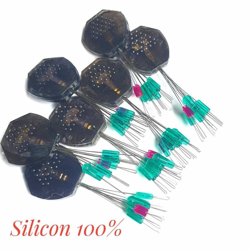 Hạt chặn phao Silicon ,hạt chặn phao câu đài cao cấp