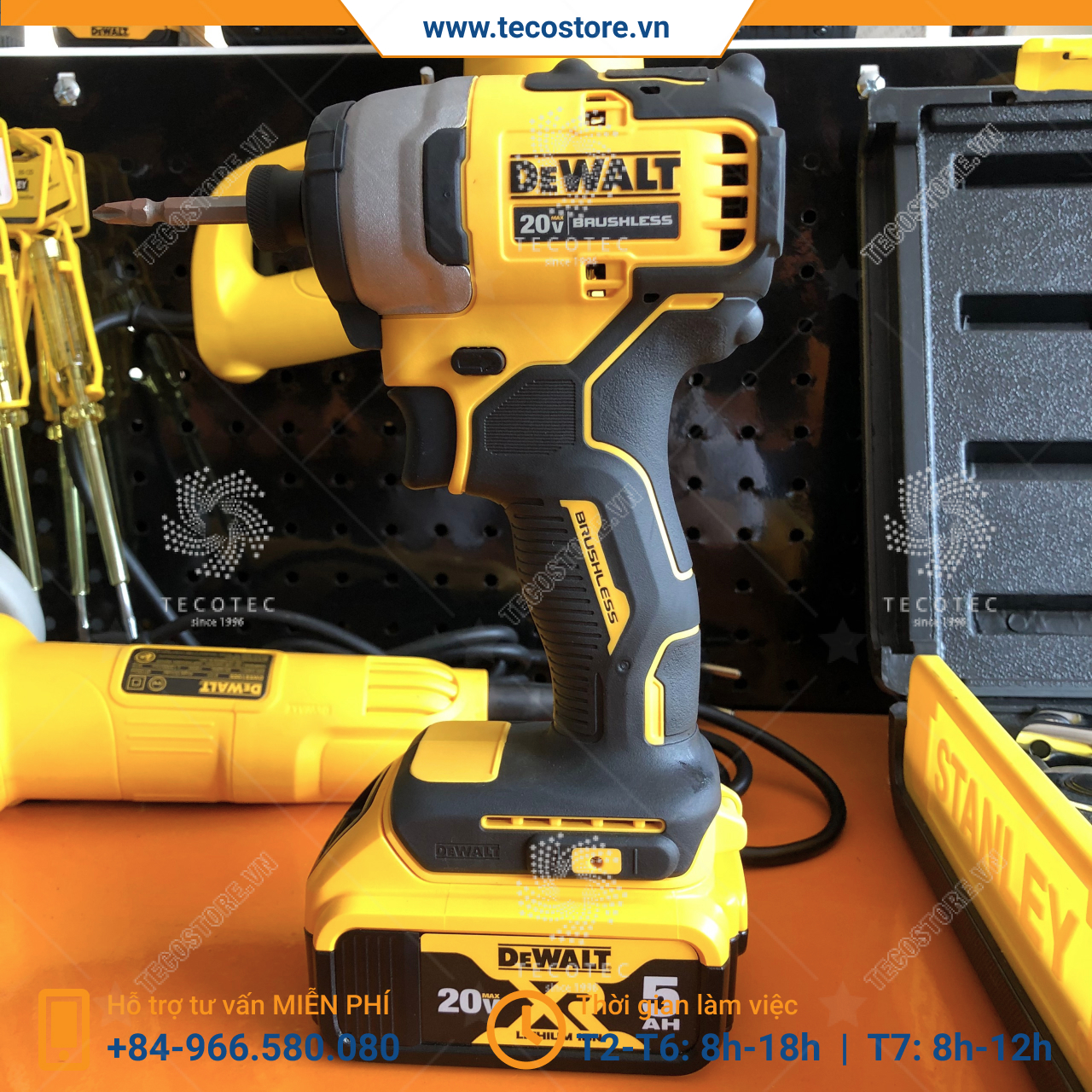 Máy bắn vít dùng pin DeWalt DCF809P2-KR 20V