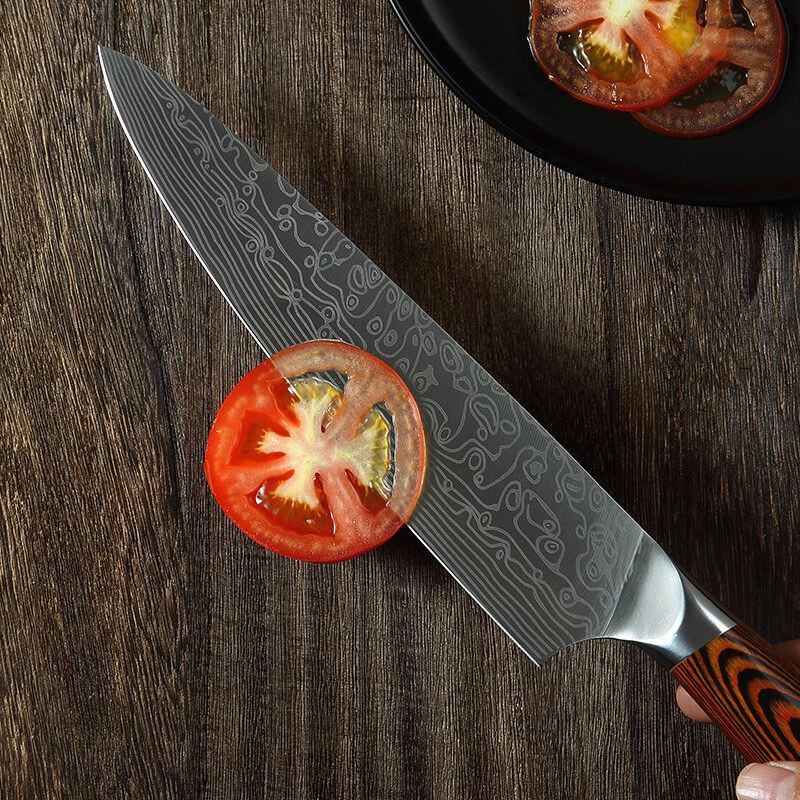 BỘ 3 DAO BẾP NHẬT THÉP DAMASCUS BDT2