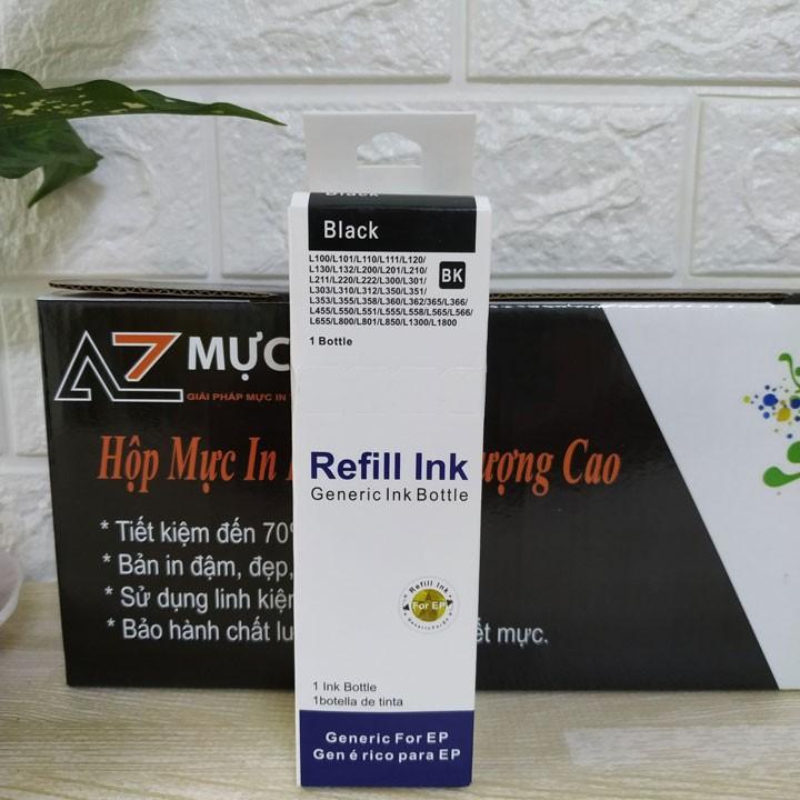 Mực in phun màu 100ml cho máy in phun Epson L310, L360, L805, T60, L800, L120, L1300, L1800... Chất lượng