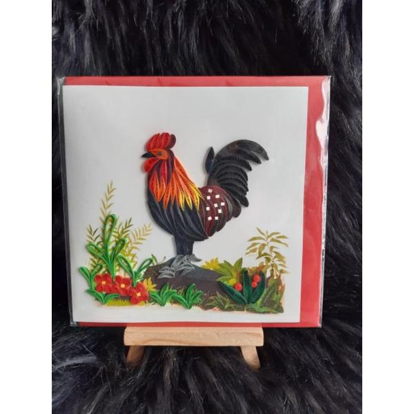 THIỆP QUILLING, THIỆP HANDMADE ĐỘNG VẬT