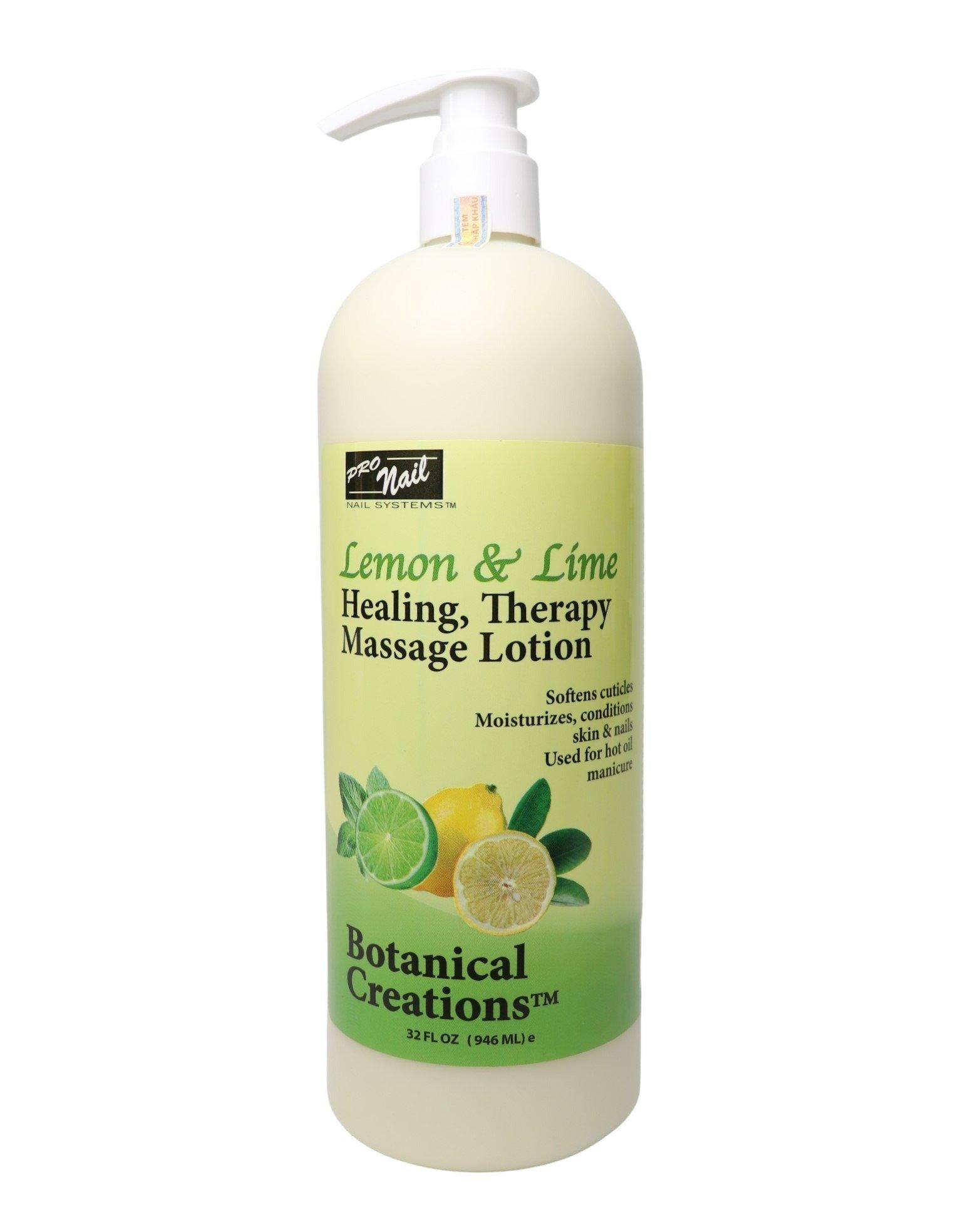 Dưỡng thể Pronail Botanical Creations Healing Therapy Massage Lotion mùi Chanh Leo 946ml