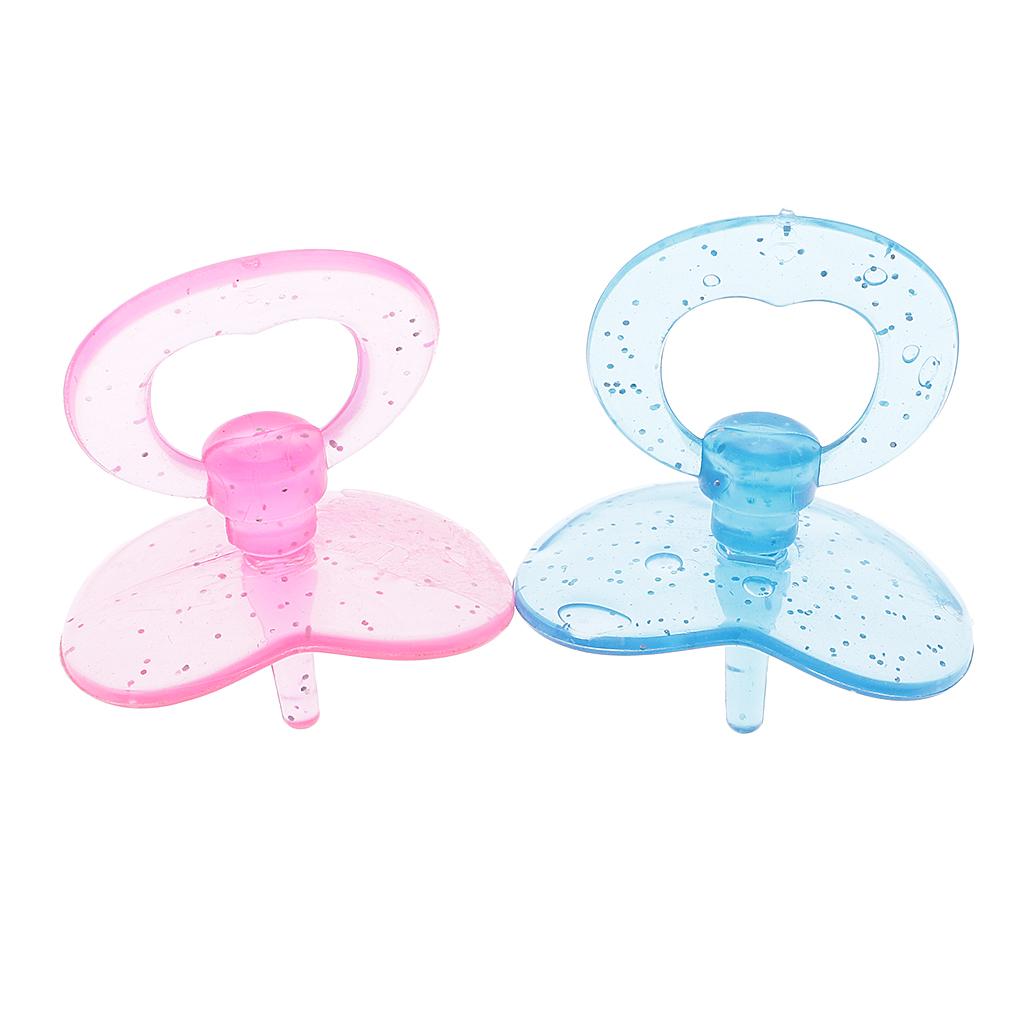3xBaby Doll Plastic Pacifier for Kelly Baby Doll Nursery Room Accessory x2