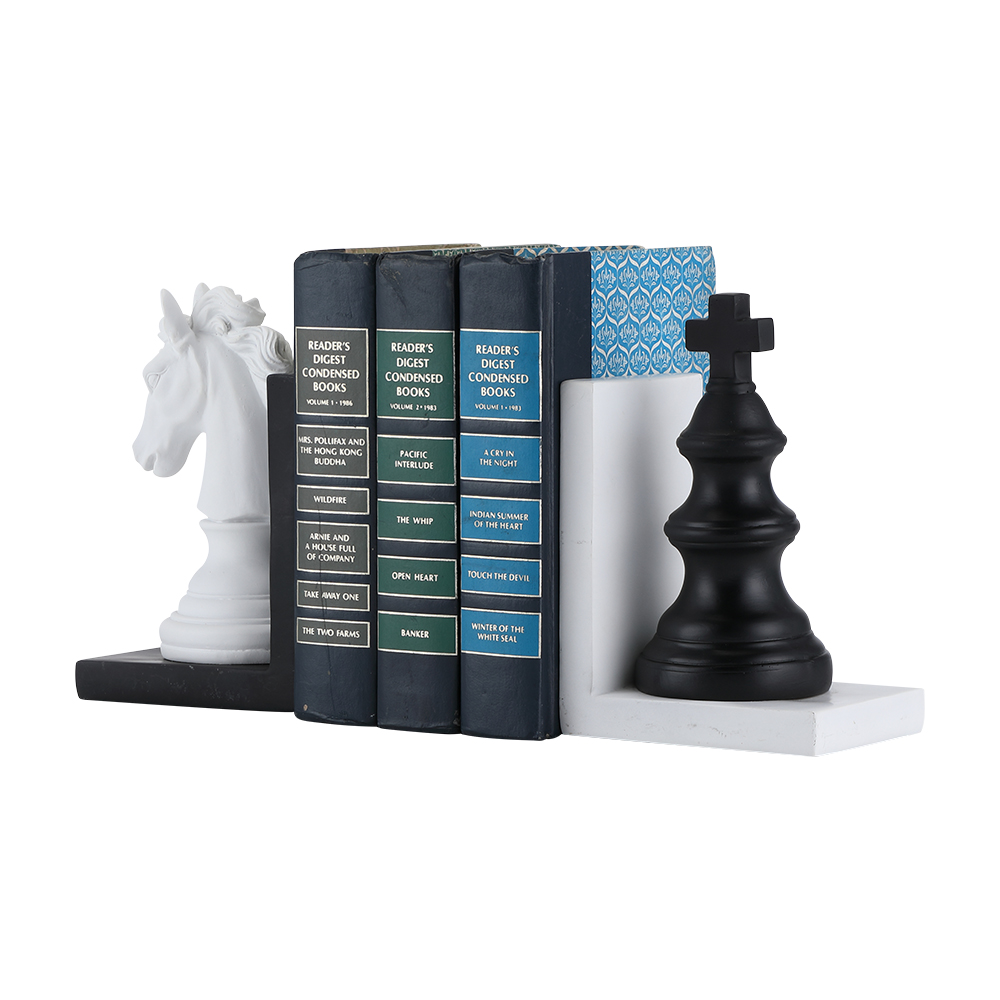 Cờ Tướng Bookend Trắng |Index Living Mall | Nội thất Thái Lan