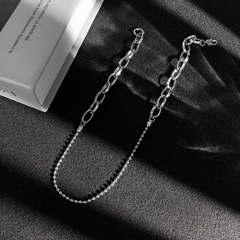 Dây chuyền vòng cổ titan phong cách trẻ trung